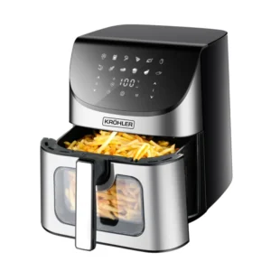 KRÖHLER Friteuse Sans Huile 8L Air Fryer Control Digital